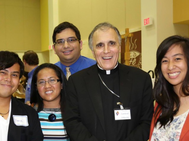 Cardinal DiNardo @ Cafe Catholica!