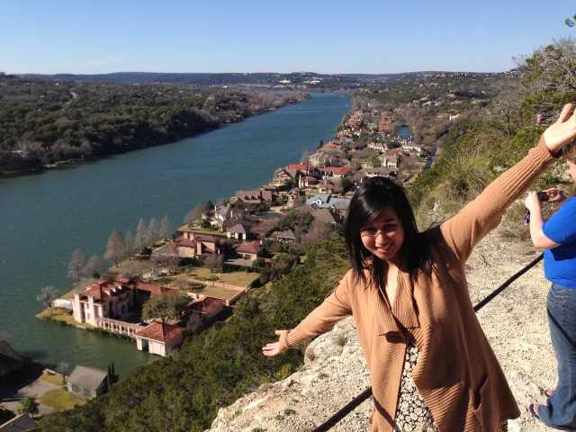 Houses by the river @ Mt. Bonnell